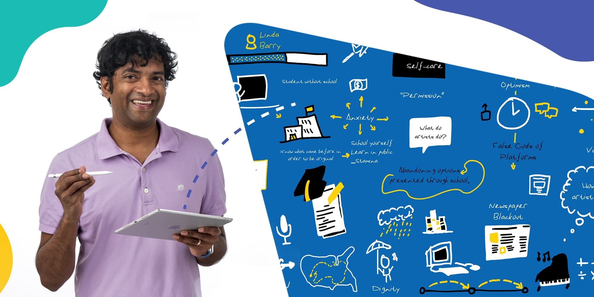 sketchnoting with Reshan Richards