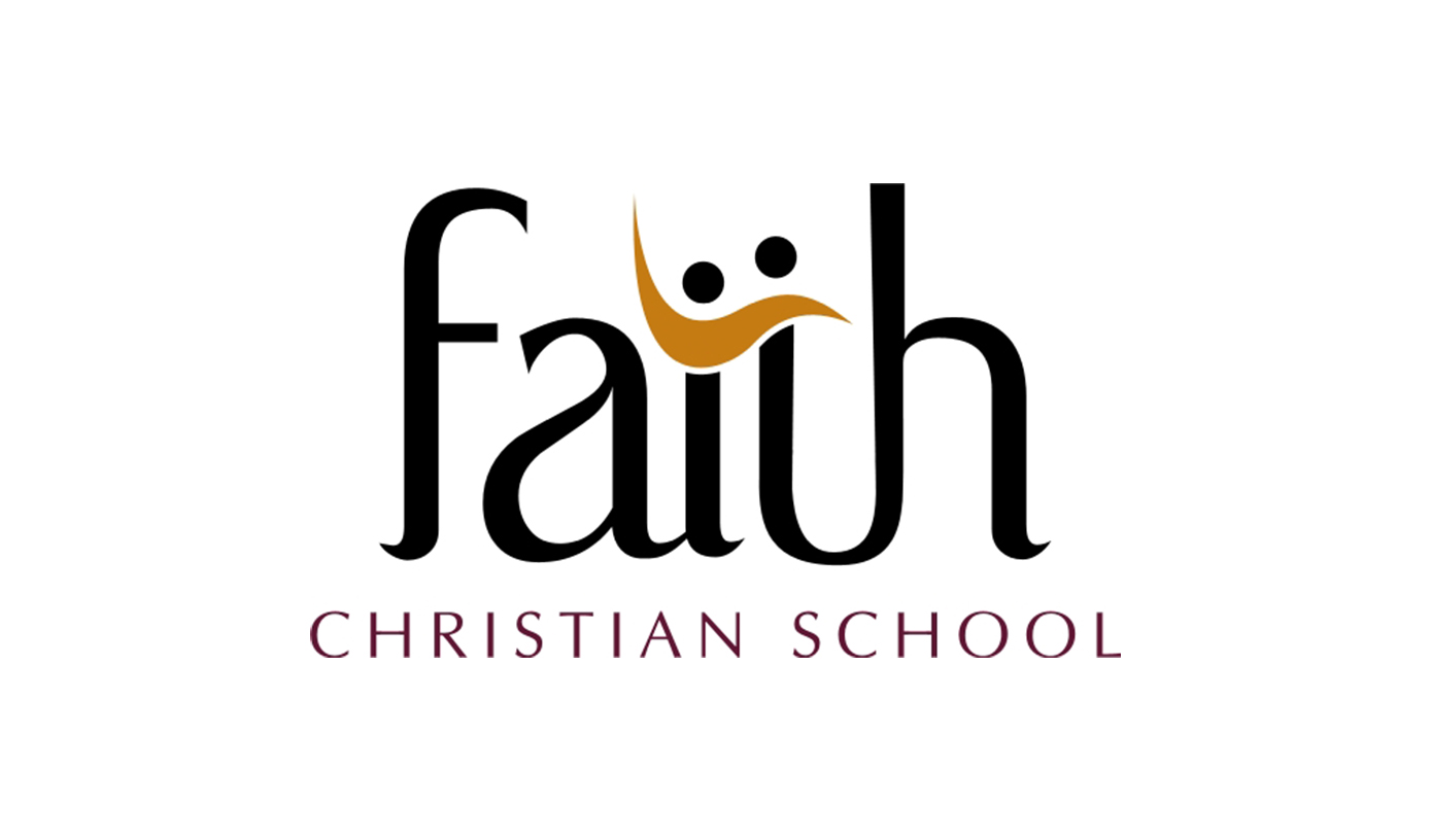 Faith Christian School multicolor logo