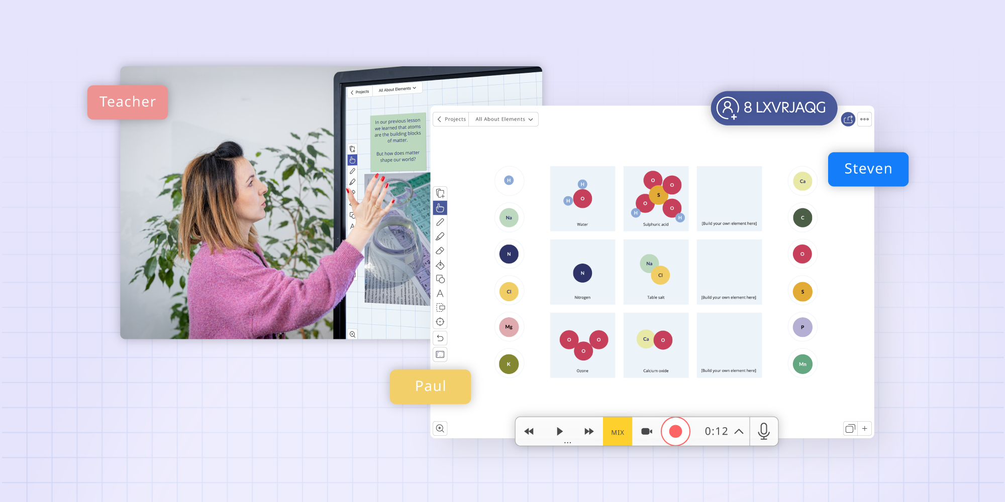 interactive whiteboard for the classroom