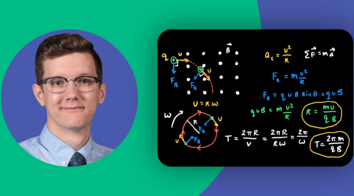 physics lessons with a digital whiteboard
