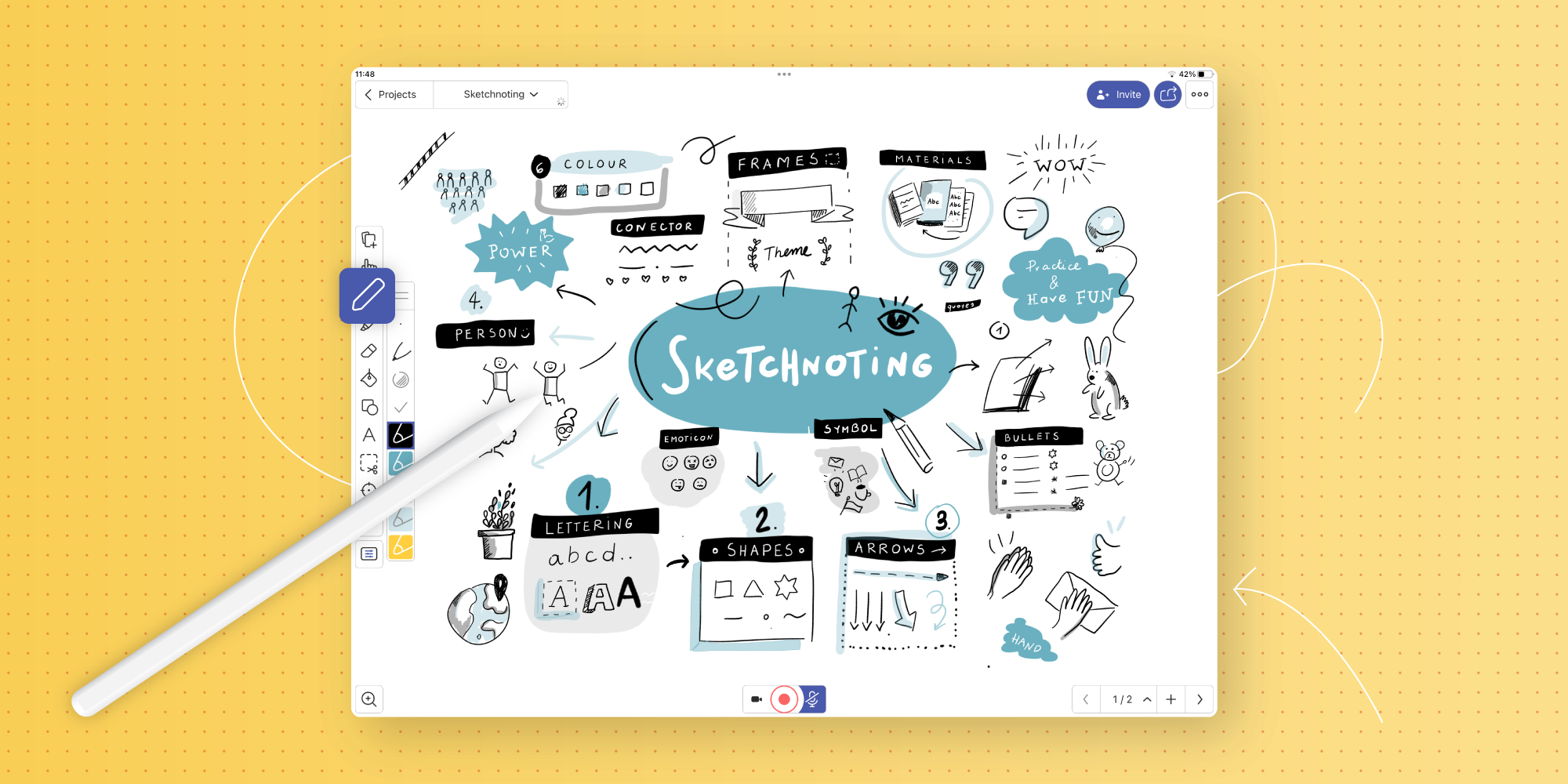how to draw notes